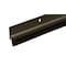Randall 4' Brown Aluminum Brush Door Sweep For Gap Up To 1" 4 FT BS-100-BR - alternate 1